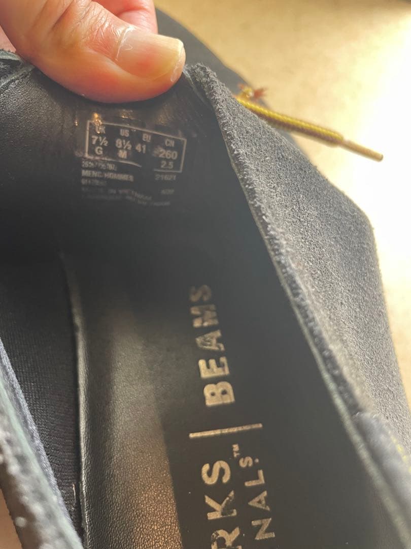 Clarks ビームス　別注　GORE-TEX 　26cm デザートトレック