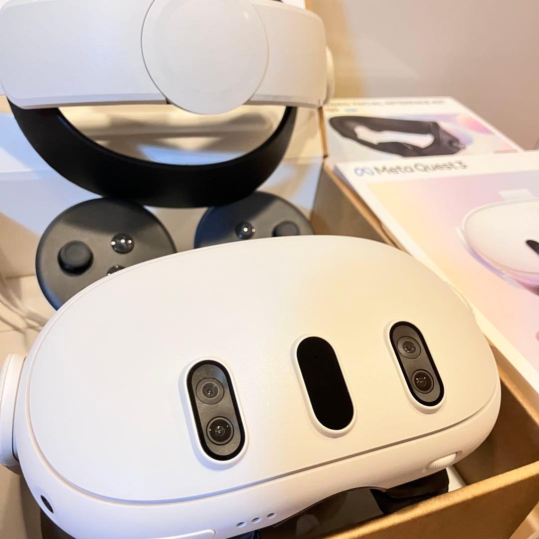  Quest 3 128GB 本体一式 VR 付属多数　一式セット