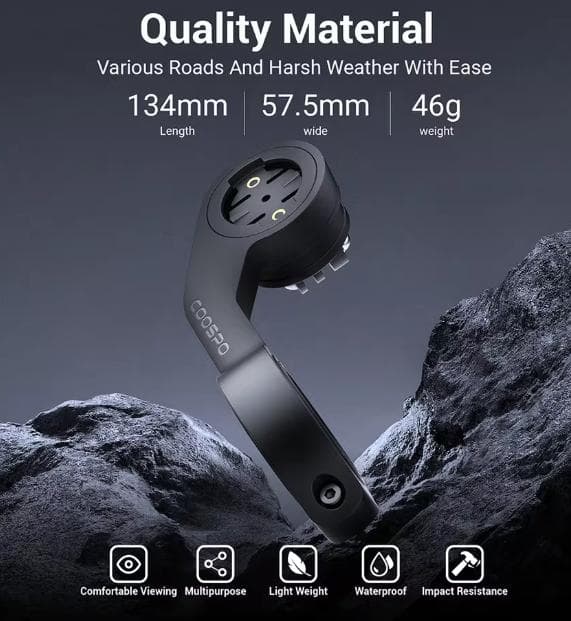 COOSPO CS600 セット MT5S サイクルコンピュータ マウント
