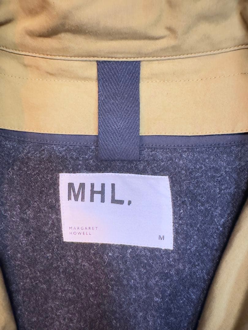 MHL【美品】フード付きカーキモッズコート Mサイズ