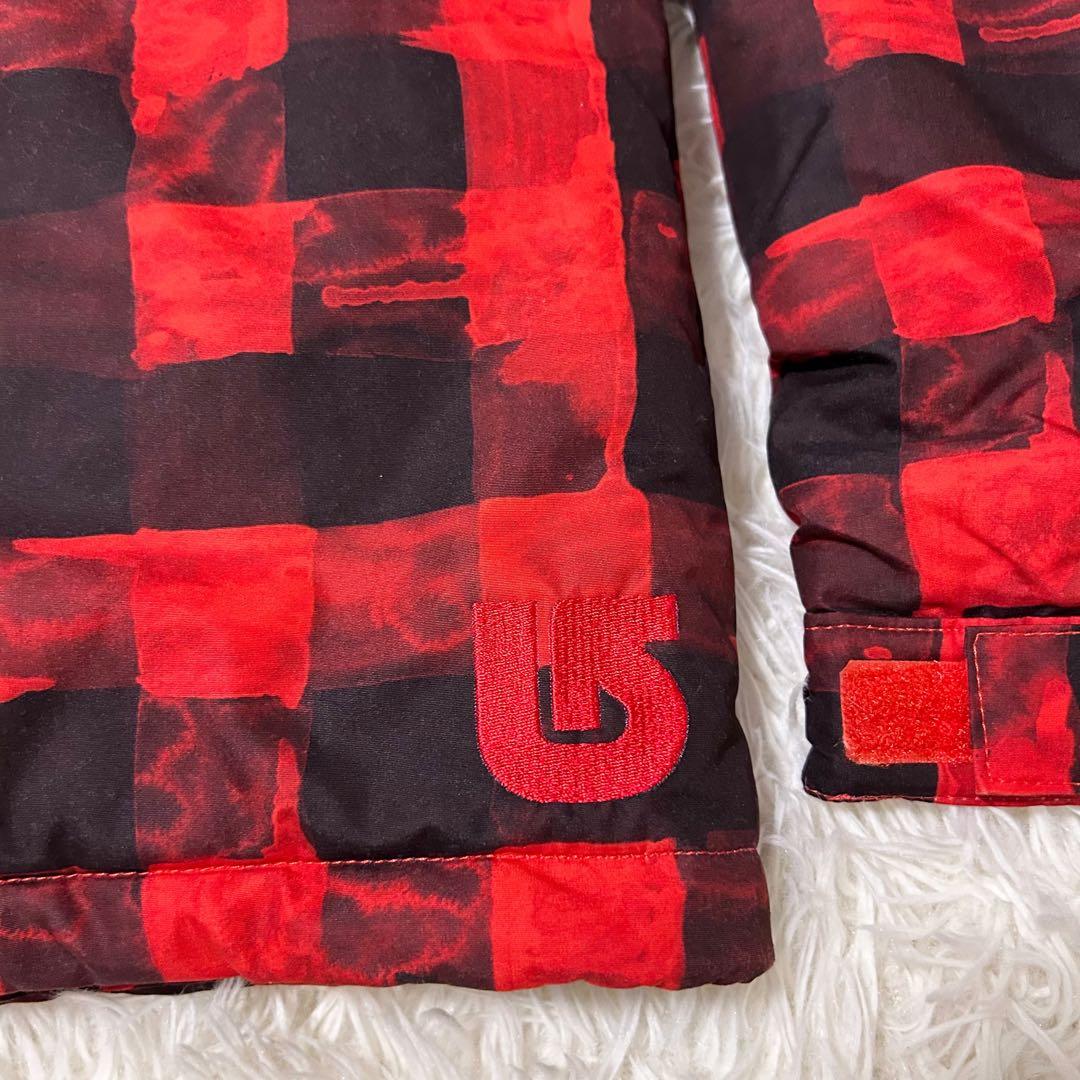 【美品】BURTON バートン スノーボードウェア DRYRIDE L レッド