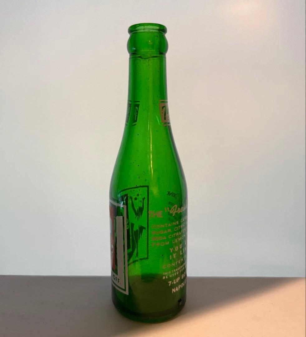 G7 1940年代 7UP グリーンボトル 瓶