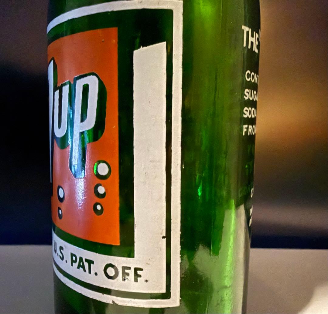G7 1940年代 7UP グリーンボトル 瓶