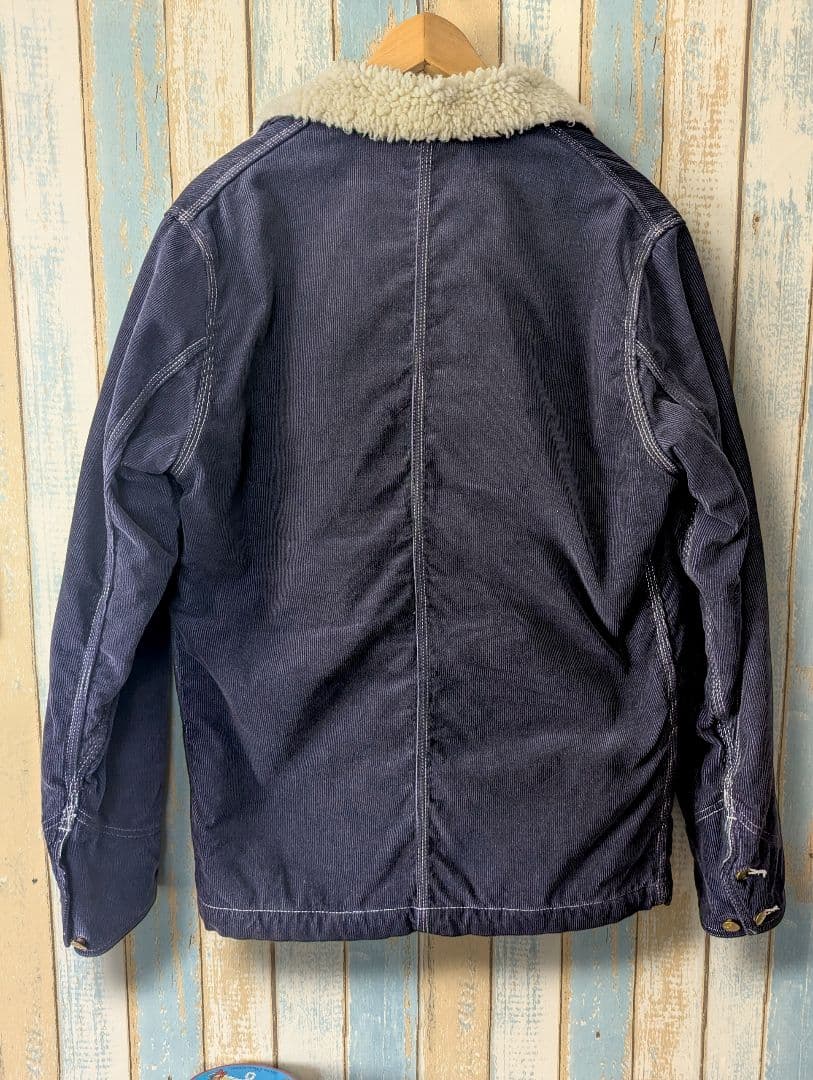 LEE × DUFFER　ネイビー コーデュロイ カバーオール