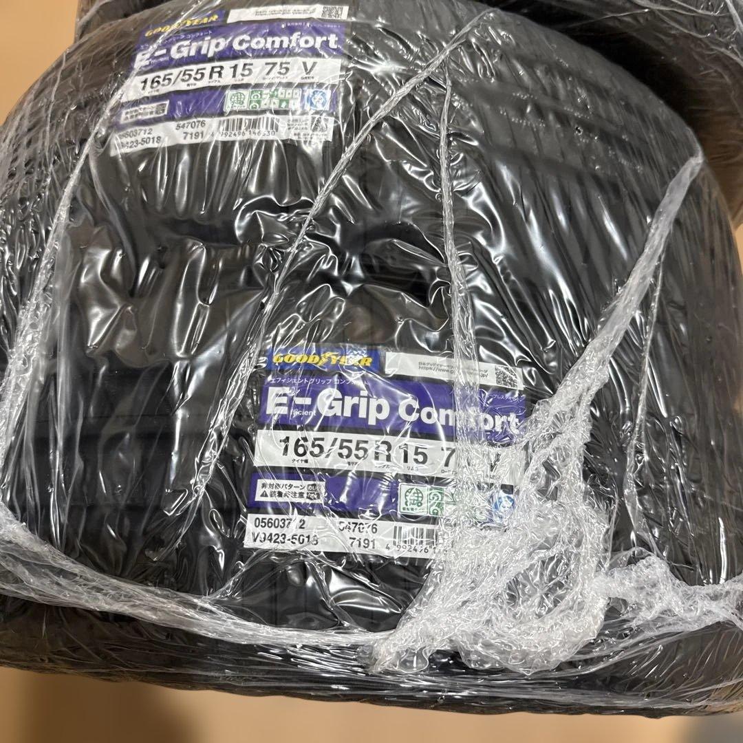 タイヤ　E-GRIP comfort 165/55R 15 75 V 4本