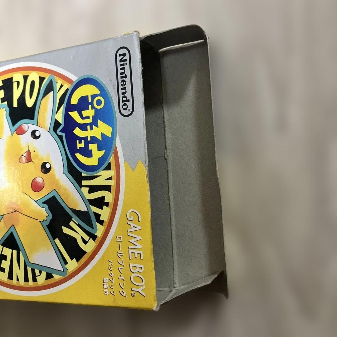 ゲームボーイ　ポケットモンスター　ピカチュウ版　箱説明書マップ付
