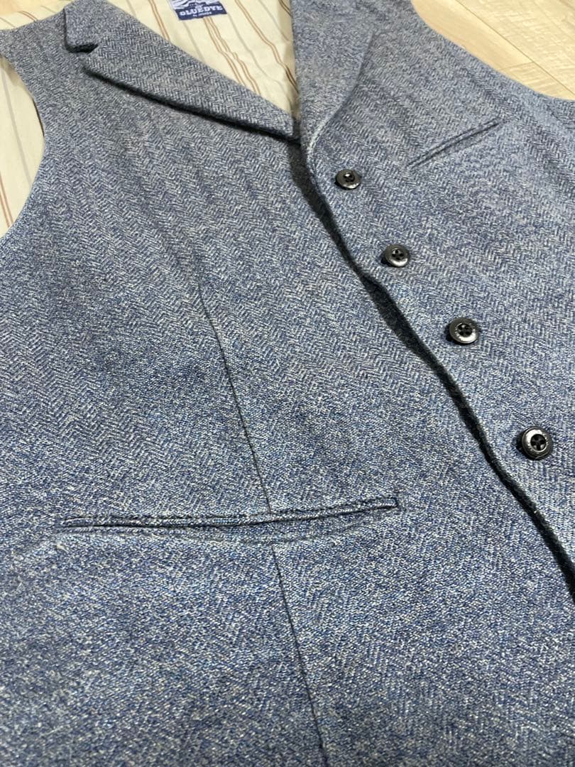 トップス JELADO \"PIRATE OF BLUE DYE\" Harlem Vest