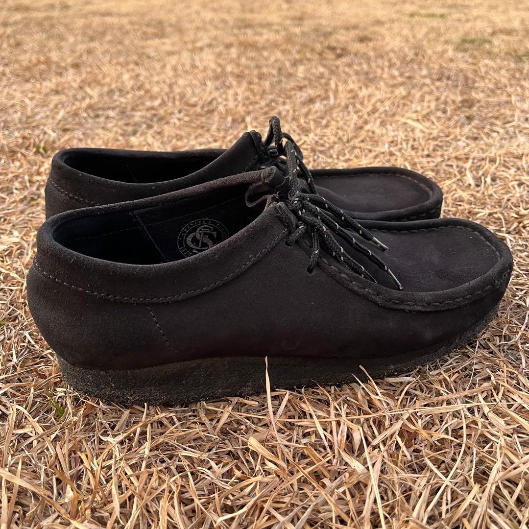 Clarks wallabee ブラック alwayth