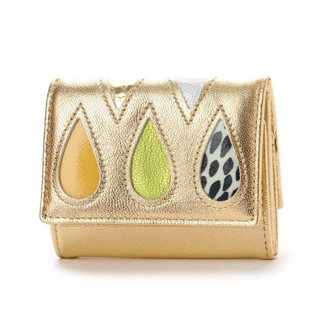 【くるみ】ツモリチサトCARRY ドロップス 三つ折り財布