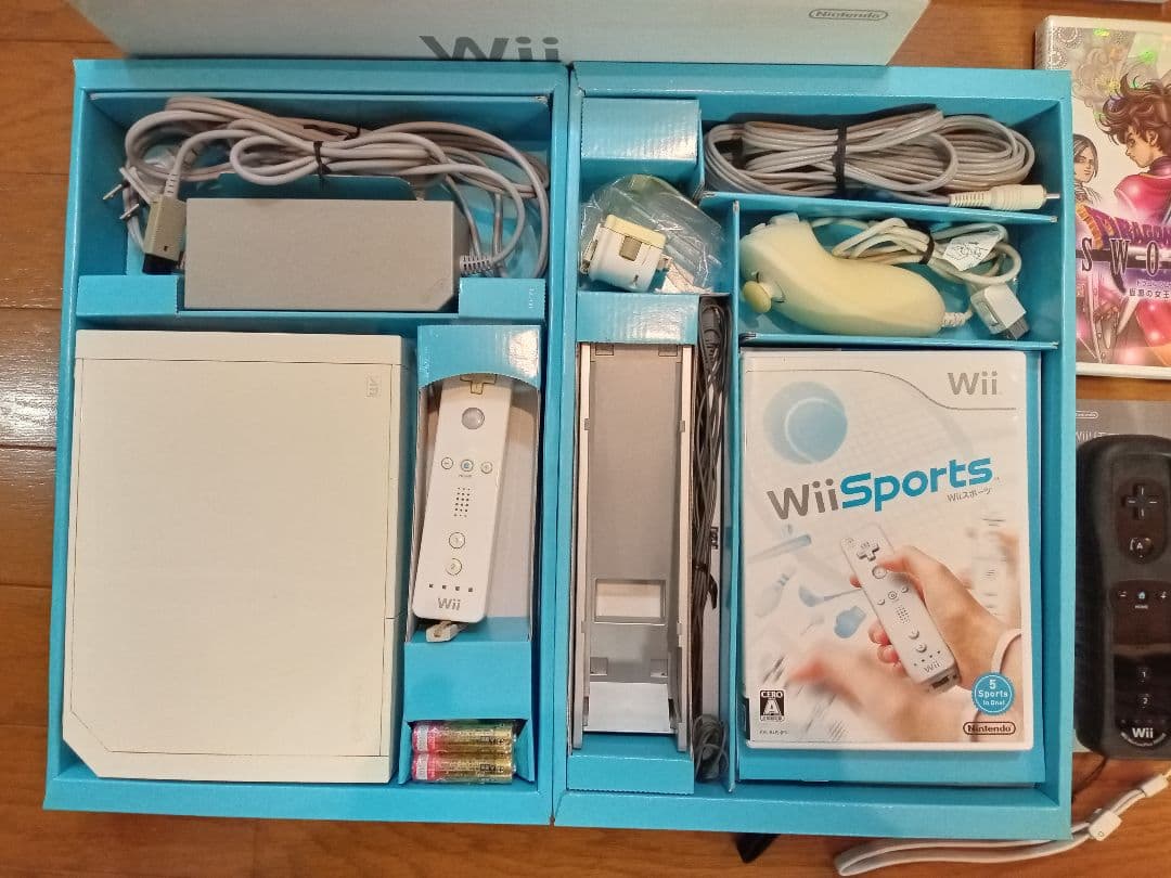Nintendo任天堂ニンテンドー、wii本体セット、+ソフト７本セット