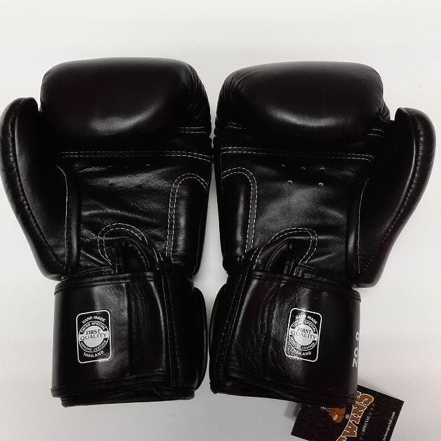 新品 正規 TWINS 本格ボクシンググローブ 本革製 サイズ選択 黒