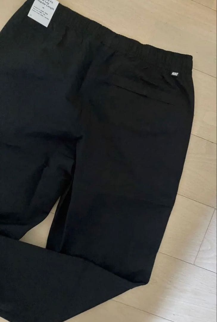 2XL ☆新品タグ付☆ ナイキ ウーブンパンツ メンズ カフ ジョガー ブラック