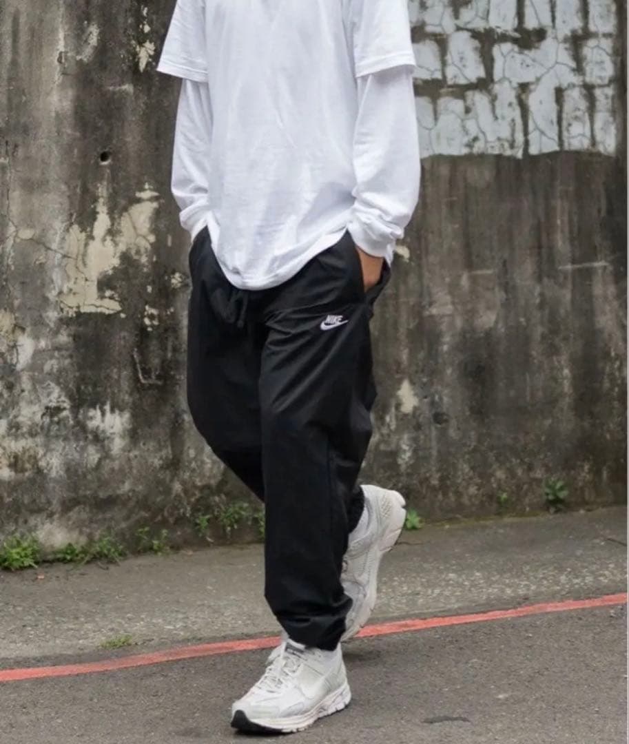 2XL ☆新品タグ付☆ ナイキ ウーブンパンツ メンズ カフ ジョガー ブラック