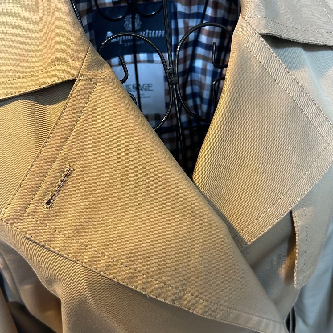 定価10万越え 極美品 L'ESSAGE 別注 アクアスキュータム　春服