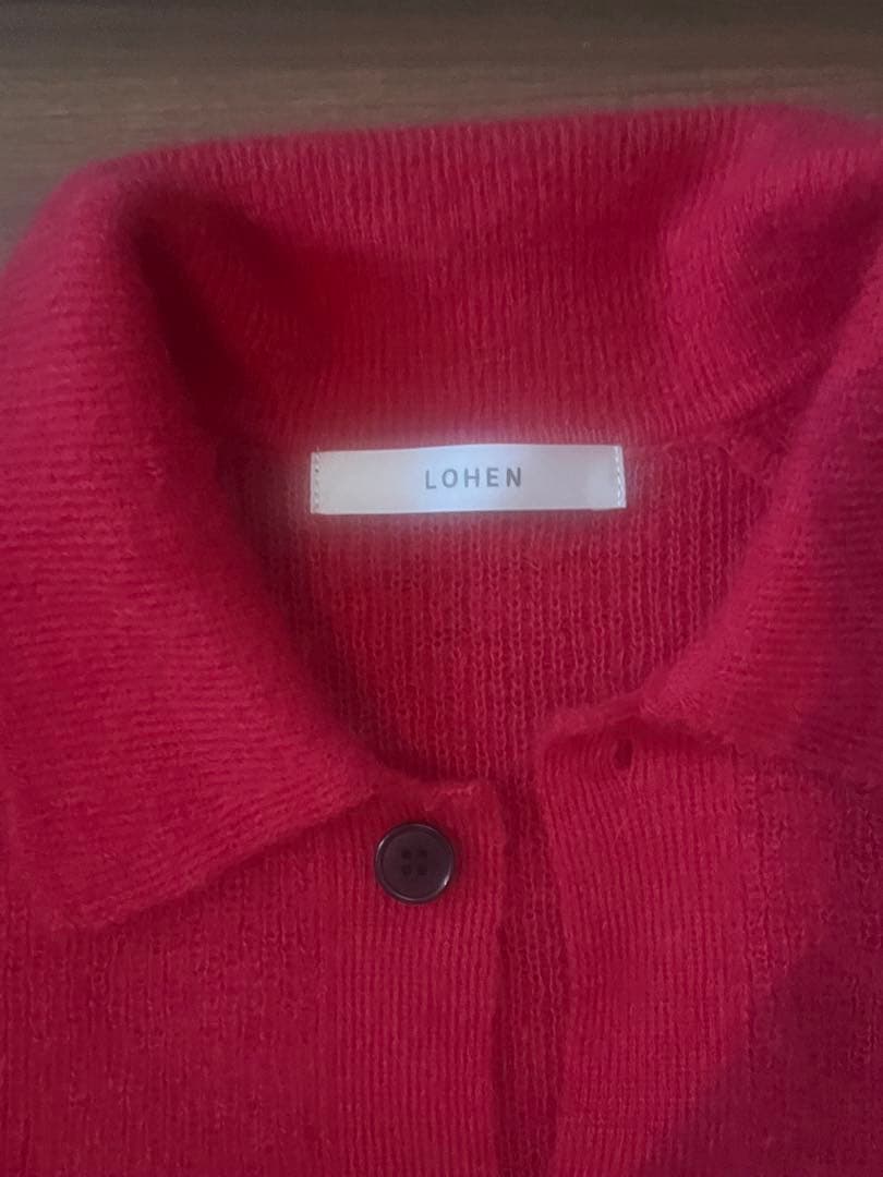 MOHAIR POLO KNIT lohen ローヘン　モヘアポロニット