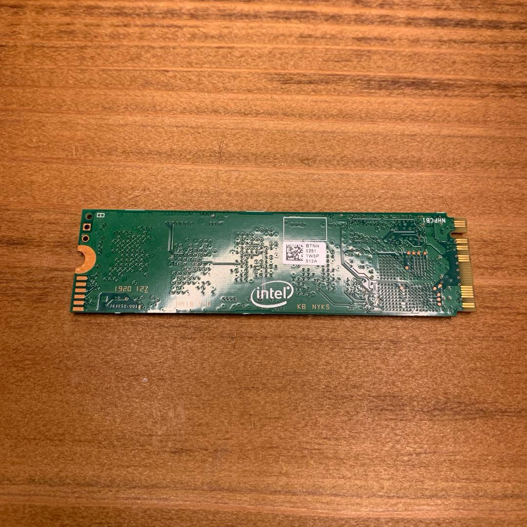 内蔵型SSD Intel SSD 660p 512GB (M.2 NVMe SSD)