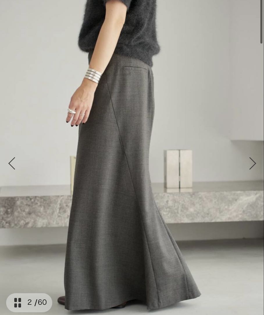 plage Back flare スカート34