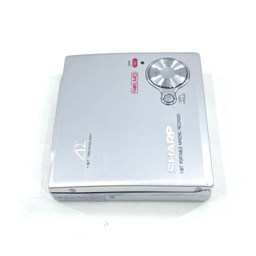 SHARP IM-DR80-S NetMD MDレコーダー 1bit 美品