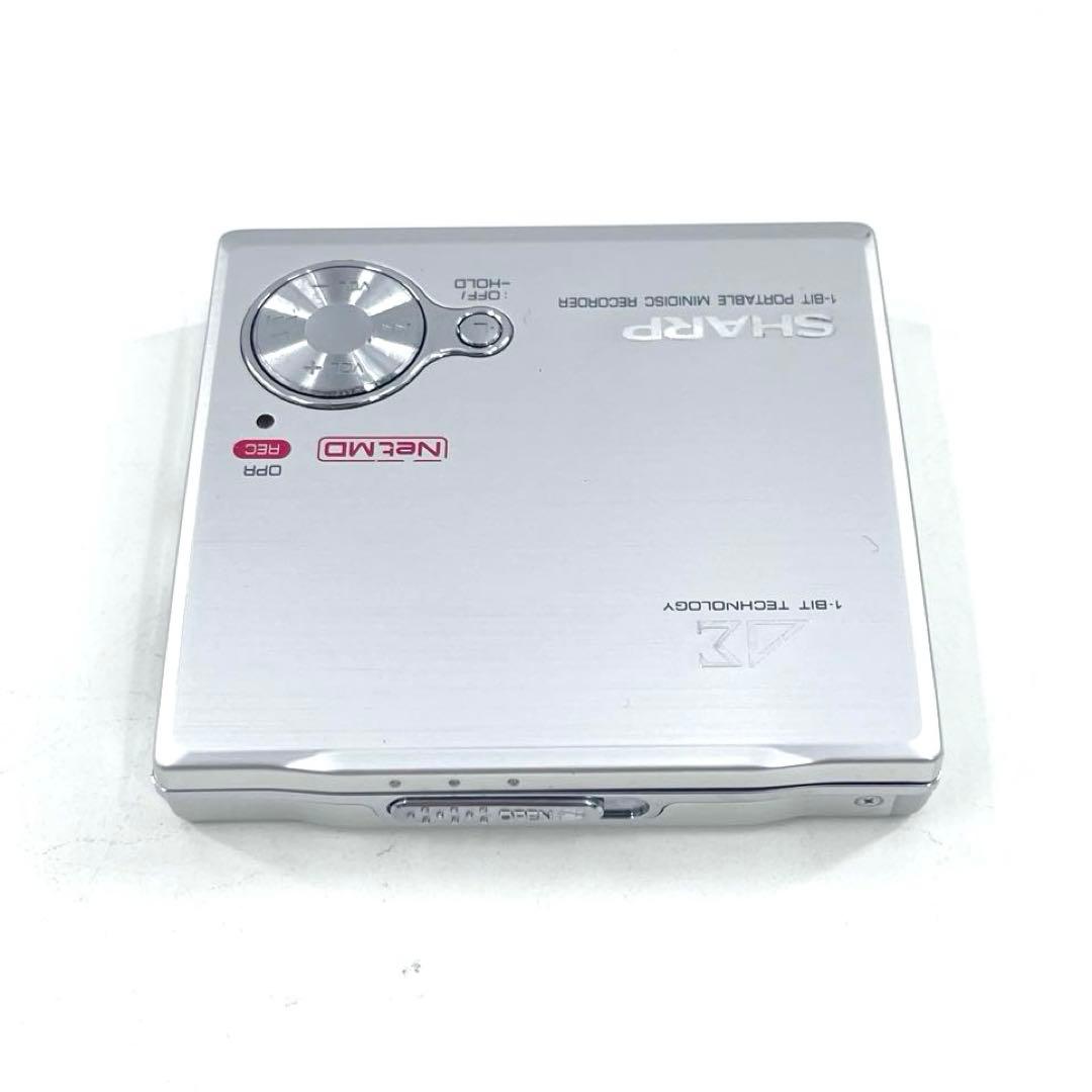 SHARP IM-DR80-S NetMD MDレコーダー 1bit 美品