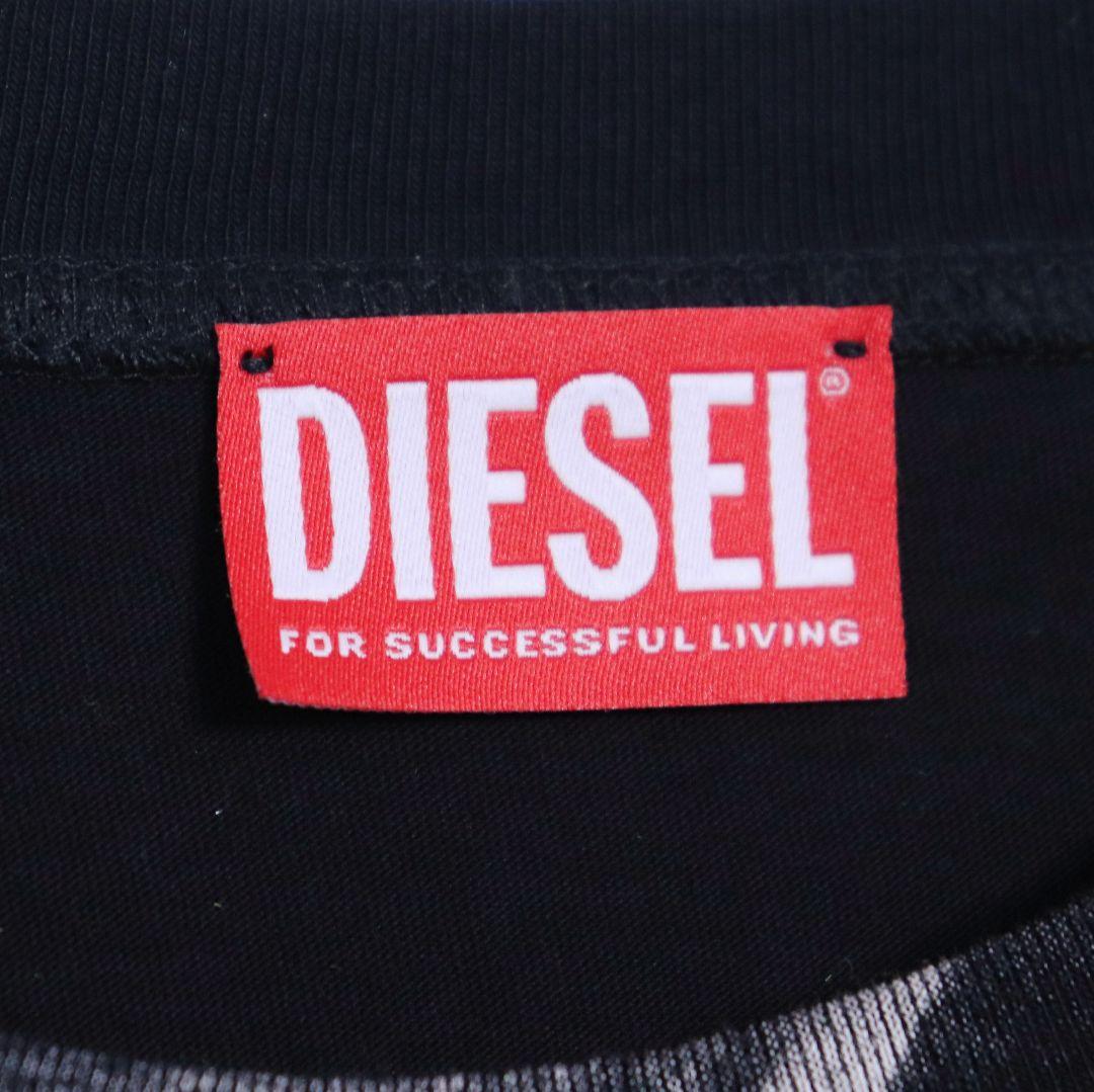 【ヒッキー様】DIESEL ディーゼル デカロゴ アートワークプリントロンT L