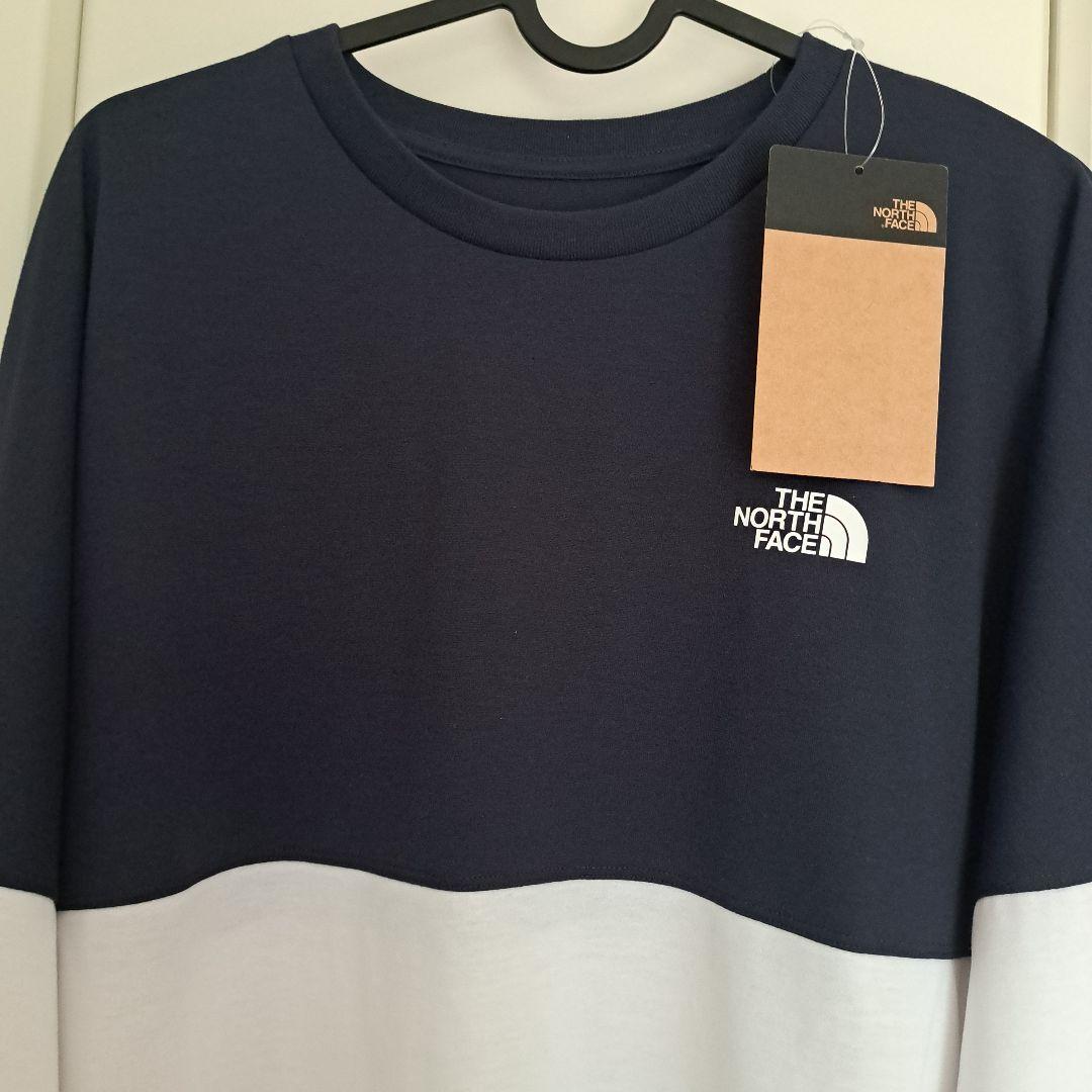 専用です。THE NORTH FACE 長袖Tシャツ ネイビー/ホワイト