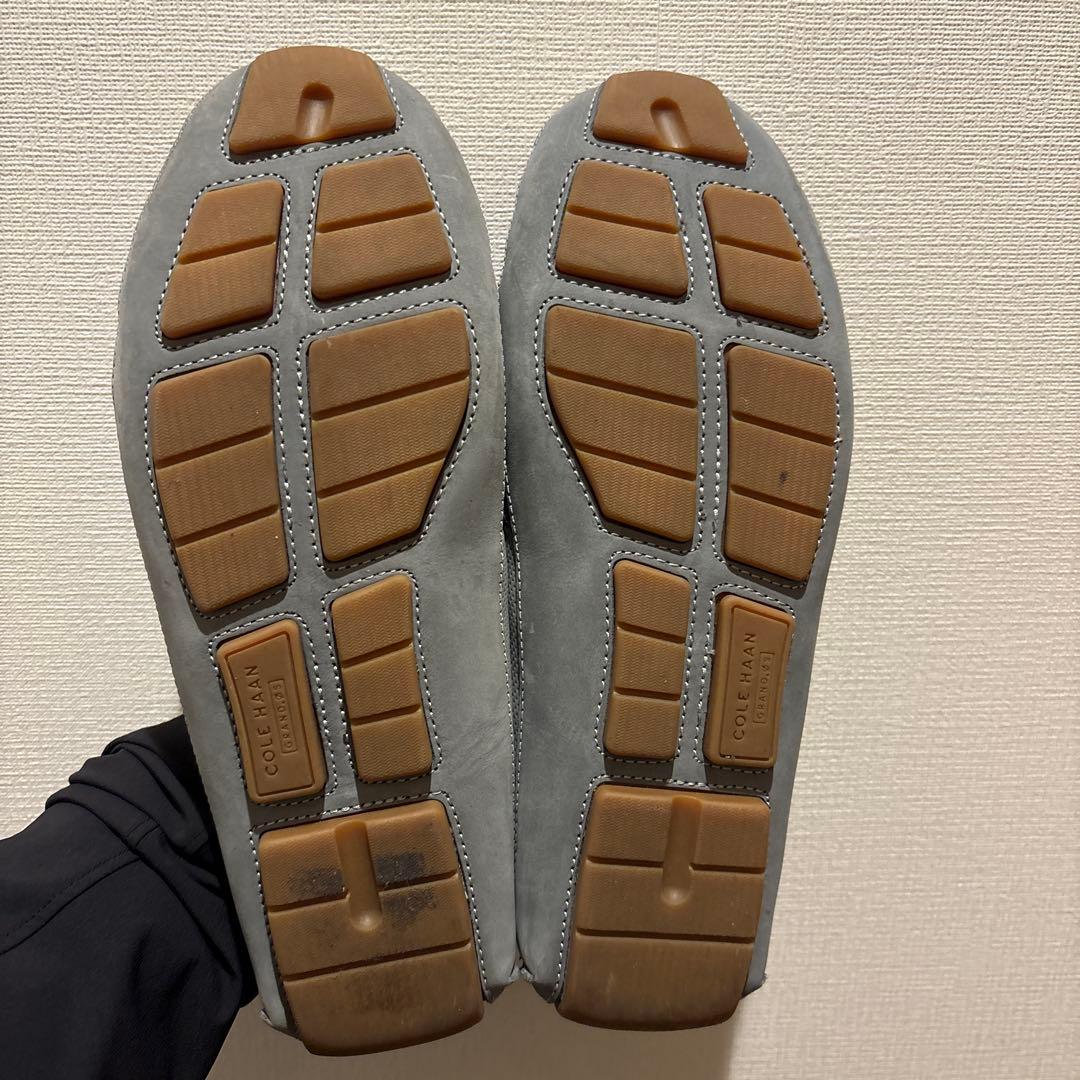 Cole Haan グレー モカシン