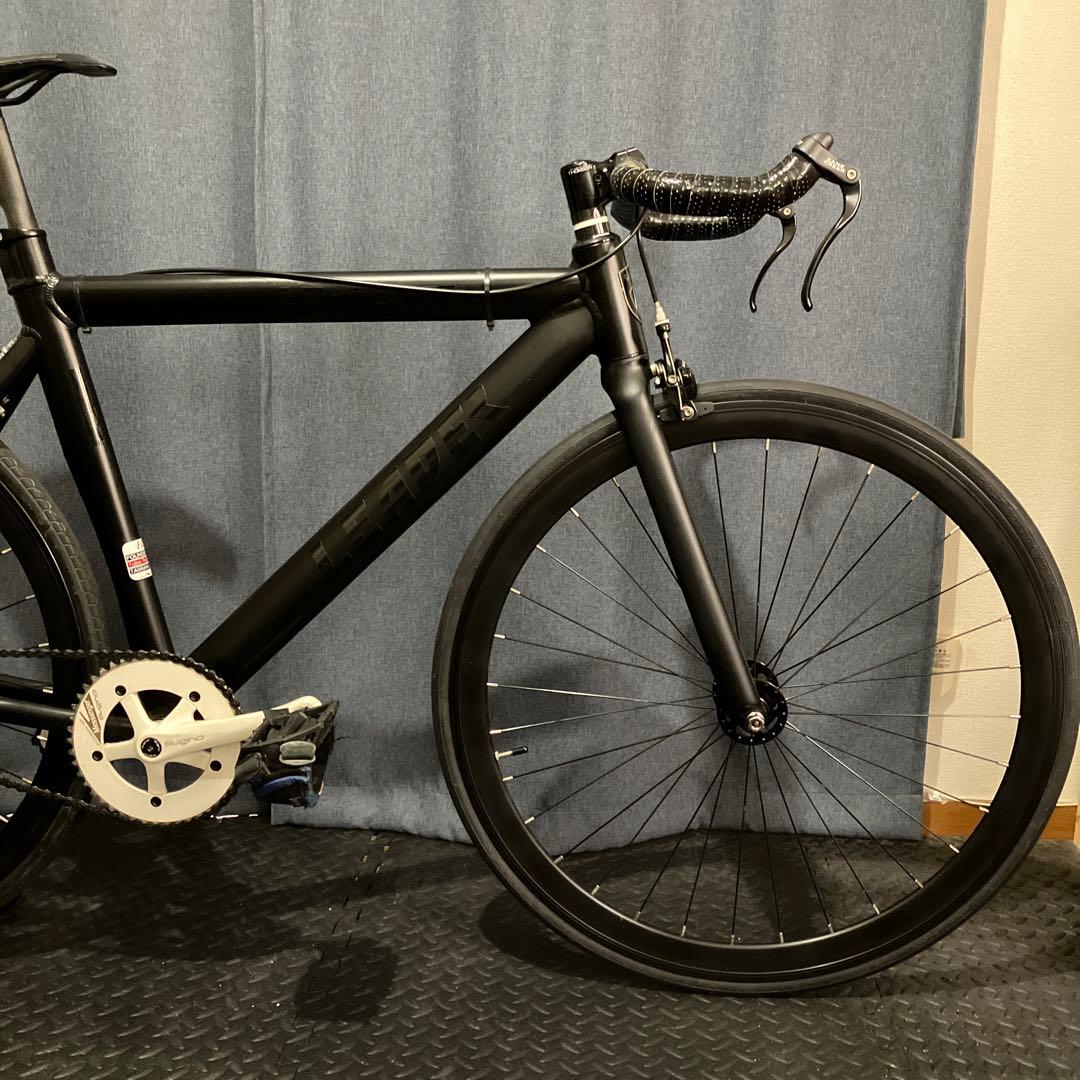 発送可 ピストLEADER 725 リーダーバイク LEADER BIKE 黒