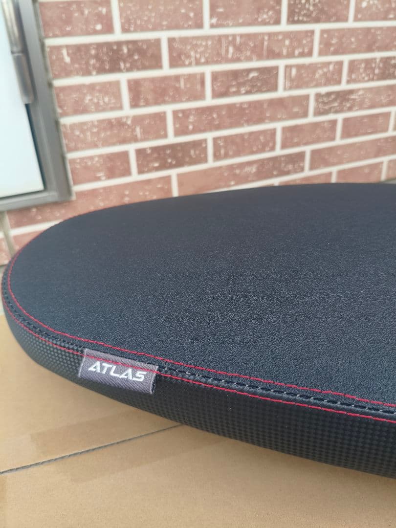 ATLAS バイクシート 黒 シグナス グリファス フラットシート