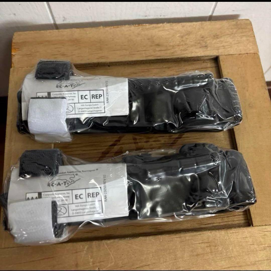 新品　未使用品　米軍　実物　CAT ターニケット　止血帯　官給品　2個セット　④