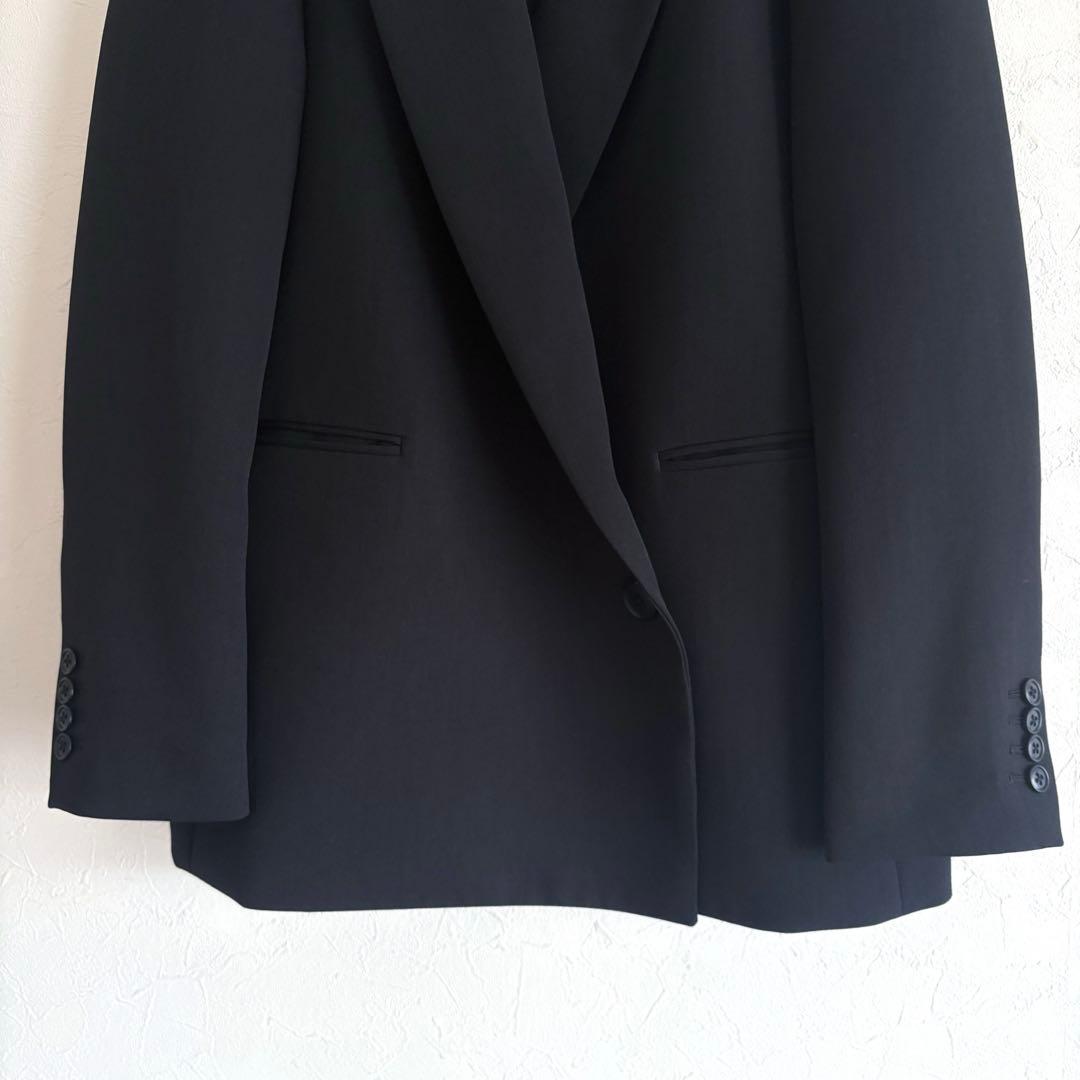 美品 MARW ユナイテッドアローズ バック アシンメトリー ジャケット 黒