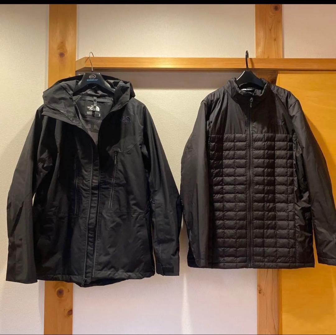 THE NORTH FACE 3wayジャケット ブラック