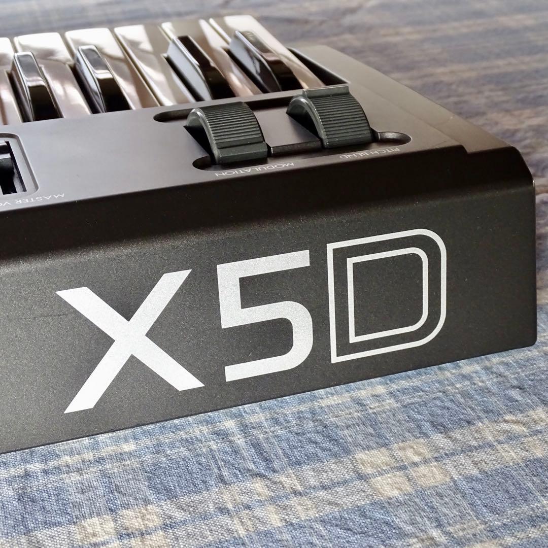し*た様 【ほぼ美品】KORG コルグ X5D ソフトケース ボーナスディスク付