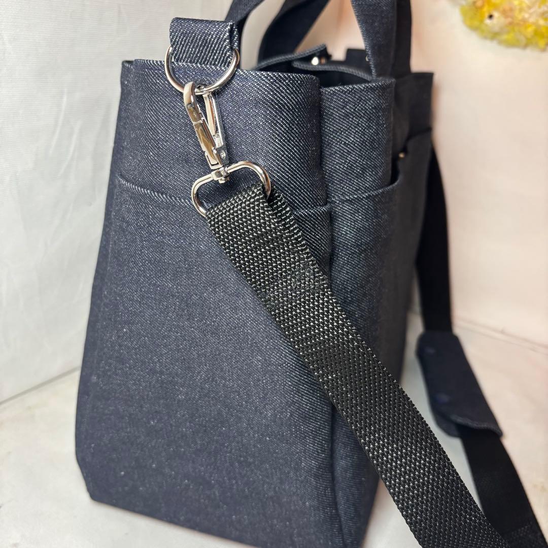専用ご案内中うちの子お散歩バッグ♡ネーム入り 黒柴 ハンドメイド