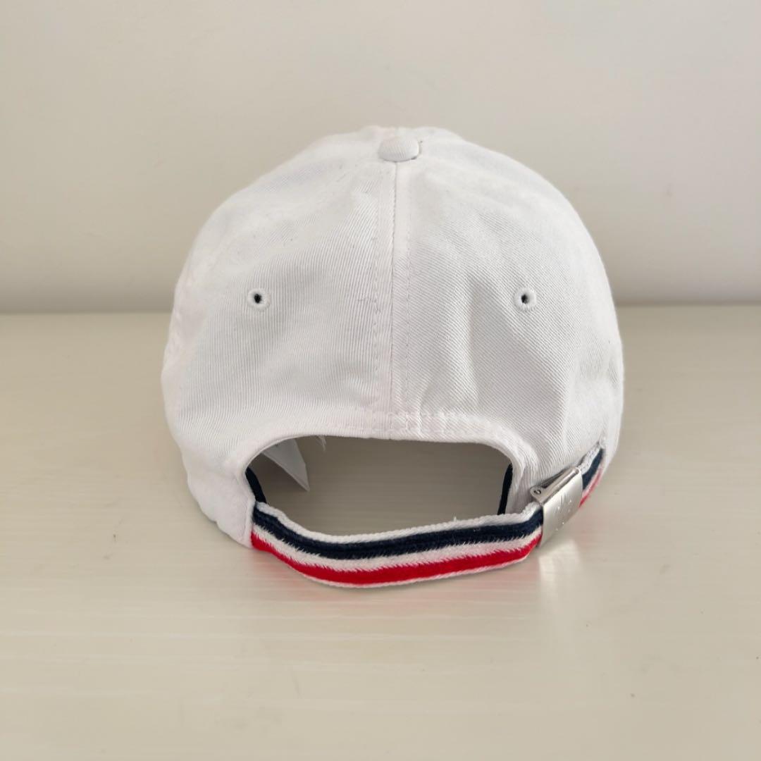 美品 MONCLER モンクレール ベースボールキャップ ユニセックス 白