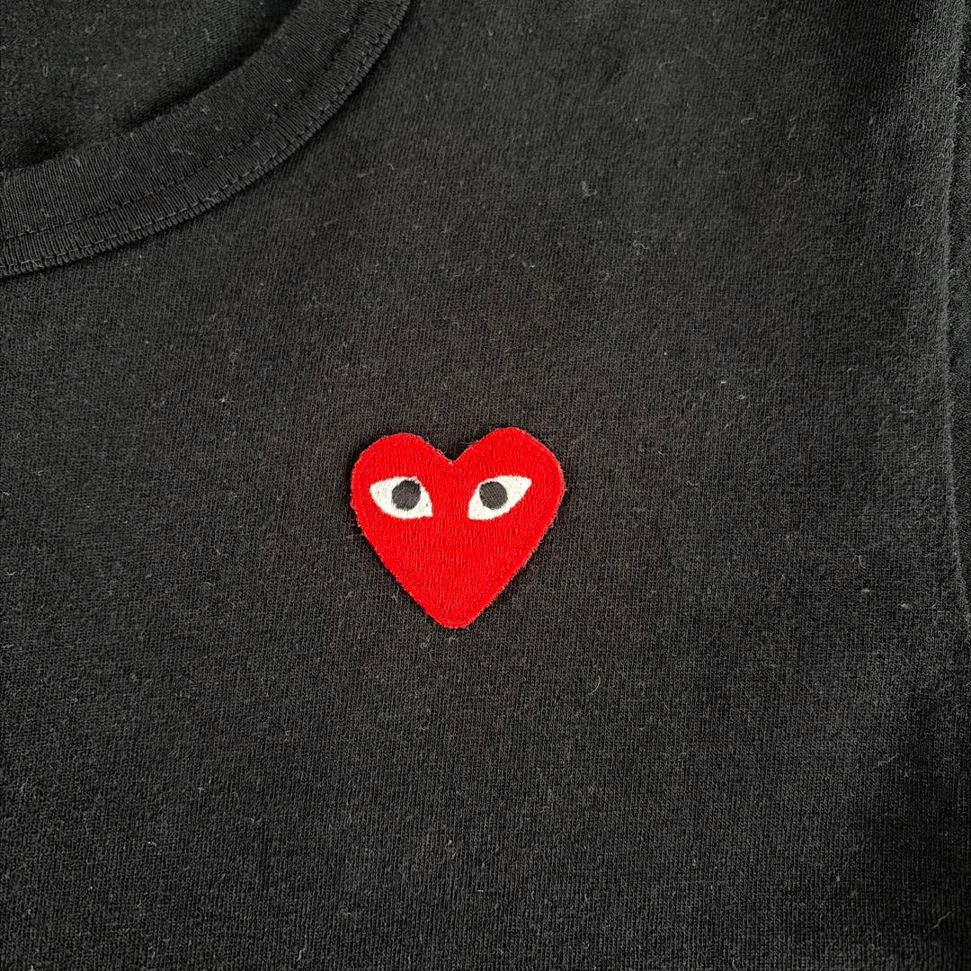 美品 コムデギャルソン プレイハート Tシャツ XS
