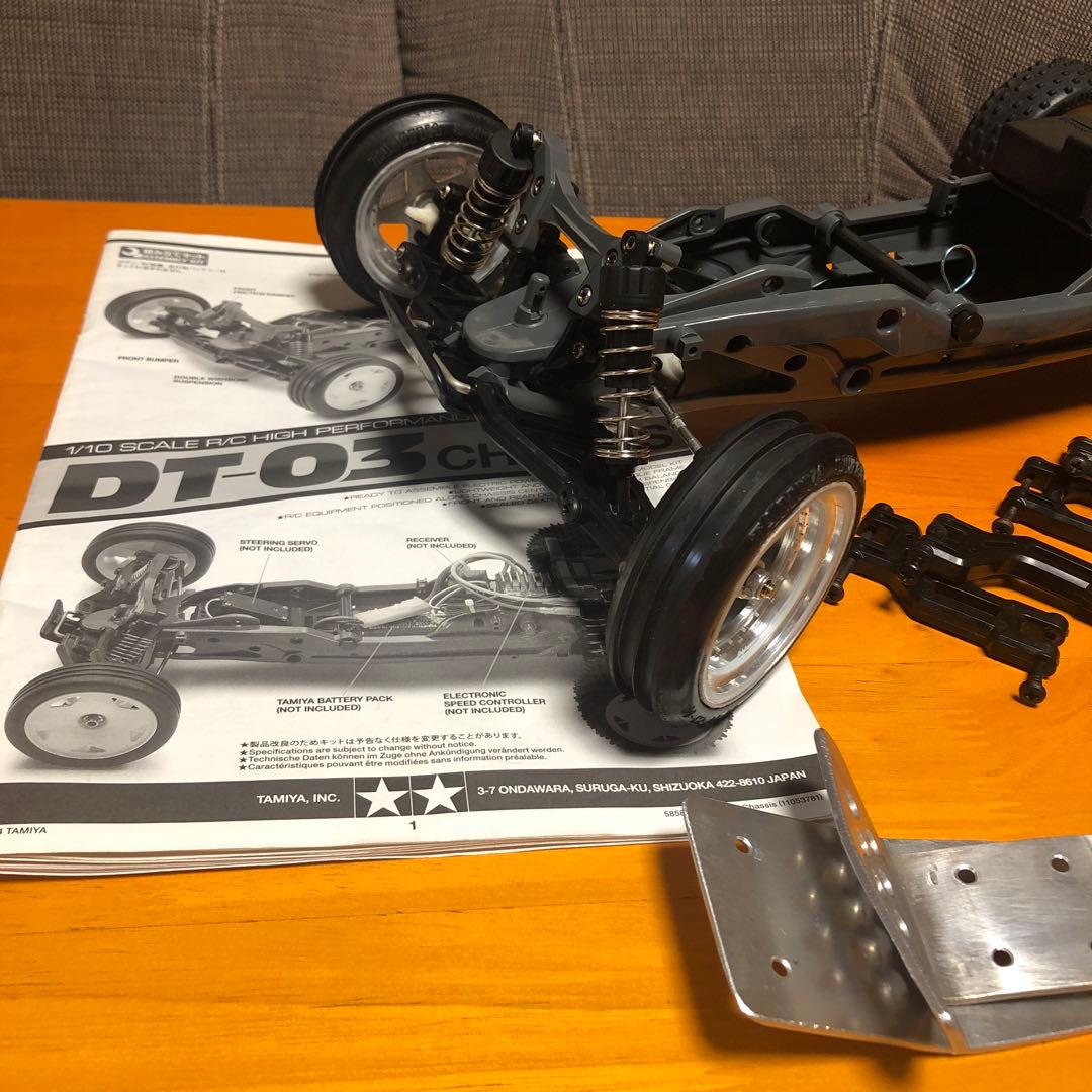 D*G様 タミヤ　Tamiya DT-03 ラジコンシャーシ　【ジャック品】