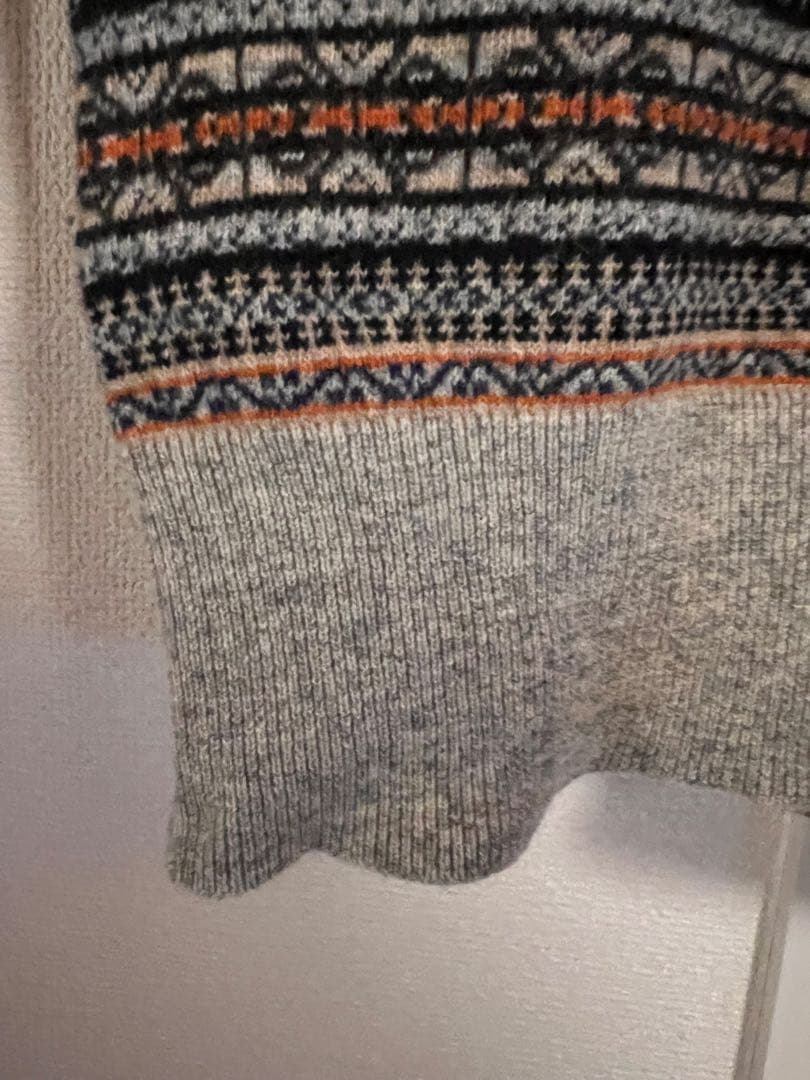 ナイジェルケーボン　FAIRISLE V-NECK VEST サイズ50