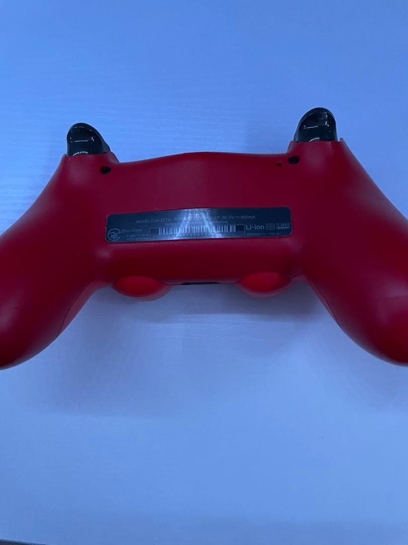 PlayStation4純正コントローラー赤