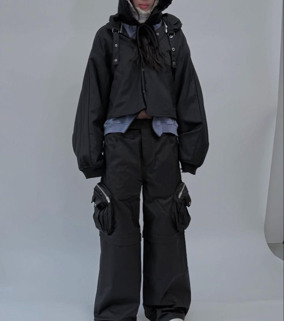 ジャケット・アウター fff postal service Reia Hooded Parachute