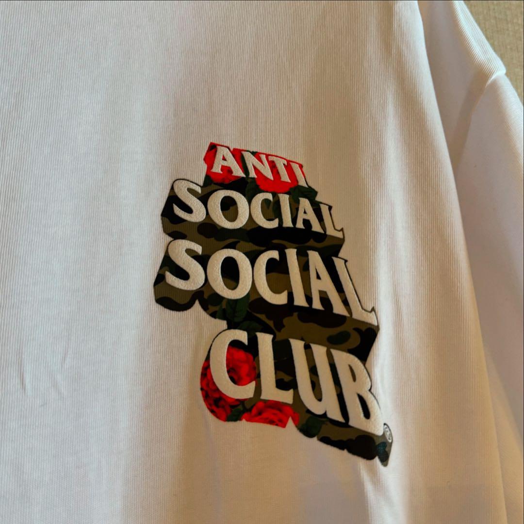 美品 APE Anti Social Social Club Tシャツ