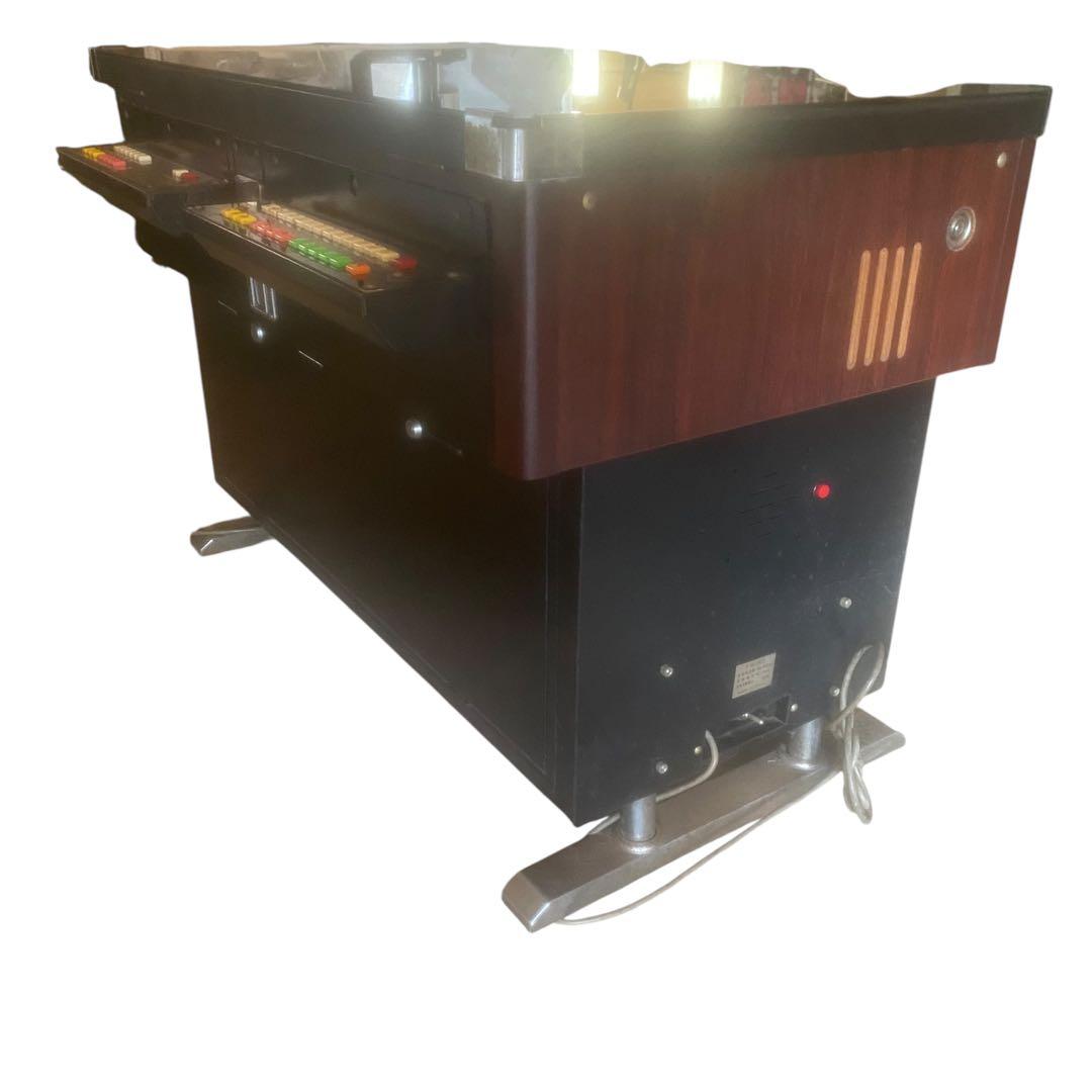 【メ0907-09】昭和レトロ品 麻雀 テーブルゲーム筐体 当時品 ジャンク品