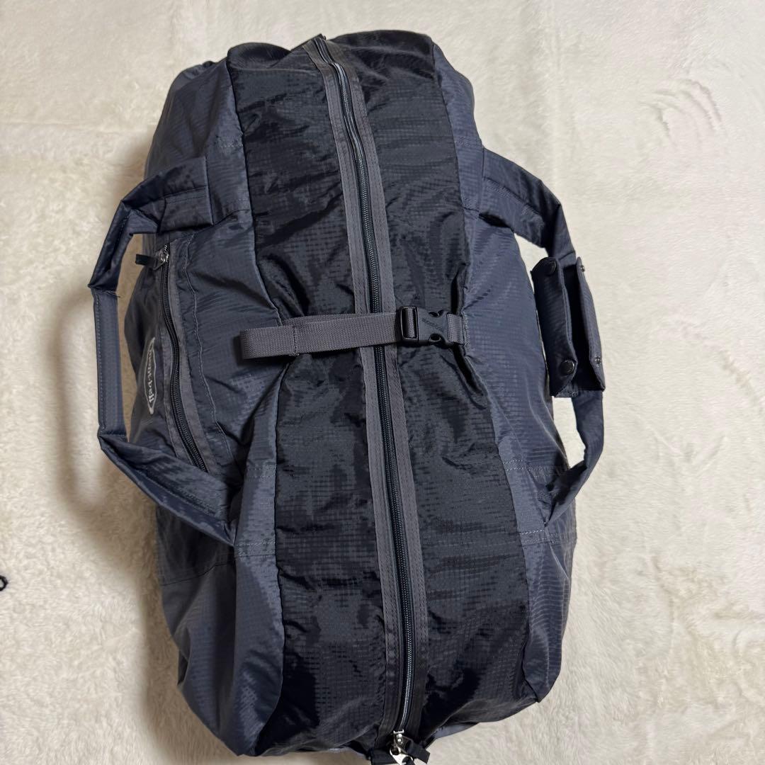 極秘品モンベル　2wayボストンバック60L　グレー