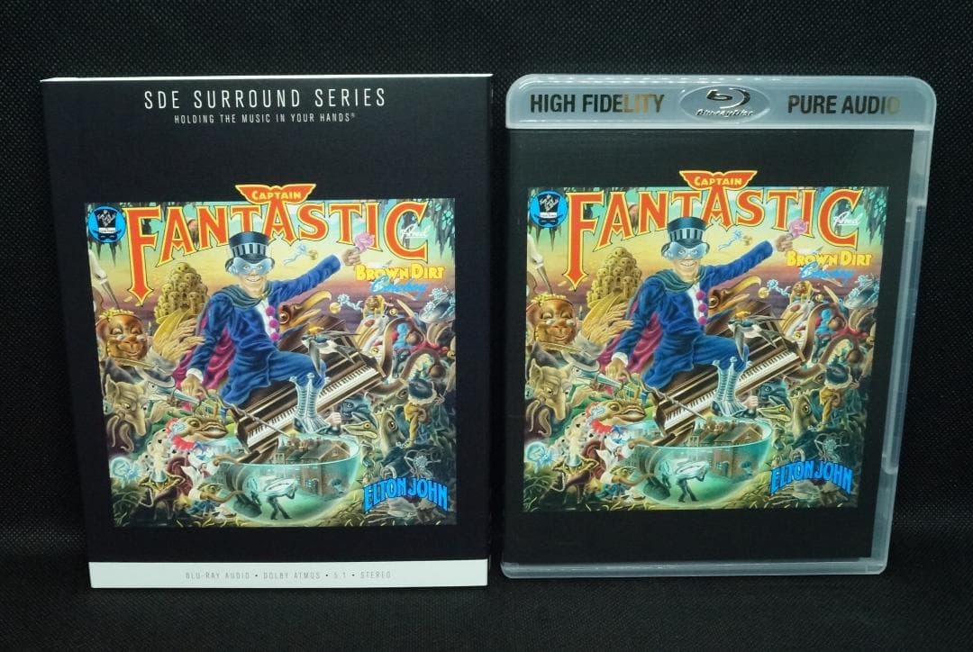 中古Blu-ray Audioエルトン・ジョン「キャプテン・ファンタスティック」