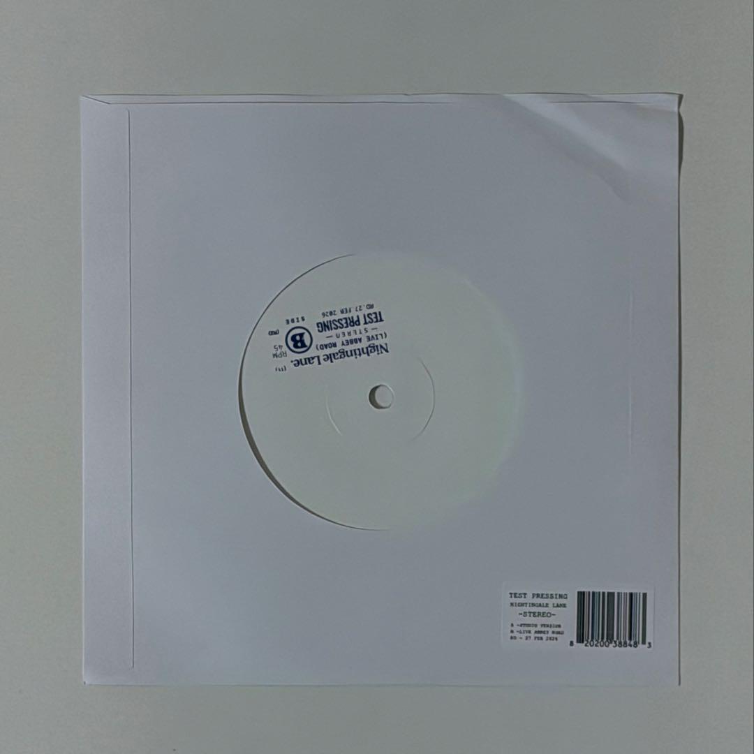 Raye　Nightingale Lane.　7インチレコード