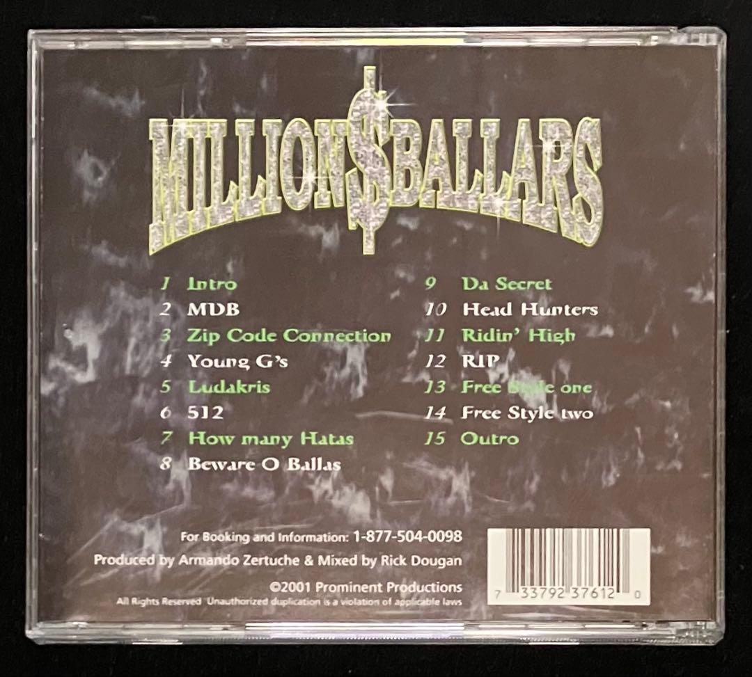 洋楽 G-RAP MILLION $ BALLARS