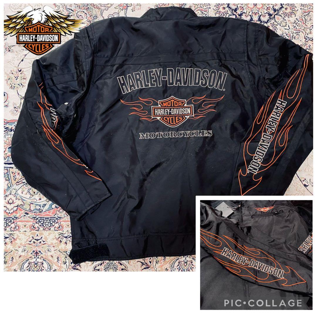 未使用保管品 HARLEY-DAVIDSONロゴジャケット ハーレーフレアーロゴ
