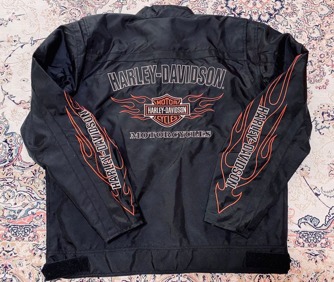 未使用保管品 HARLEY-DAVIDSONロゴジャケット ハーレーフレアーロゴ