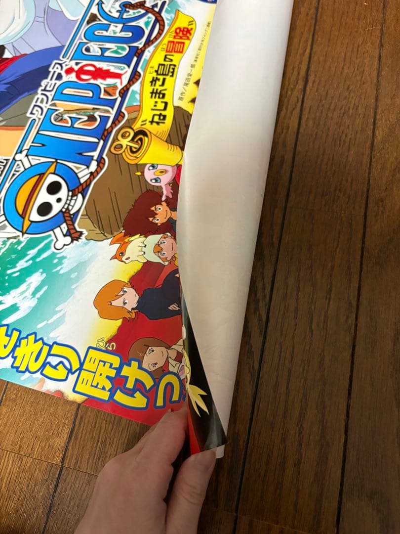 ONE PIECE 映画ポスター　劇場用ポスター　ねじまき島の冒険