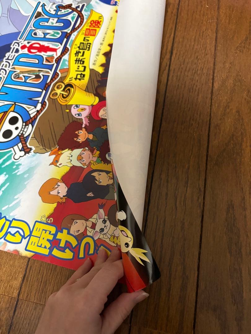 ONE PIECE 映画ポスター　劇場用ポスター　ねじまき島の冒険