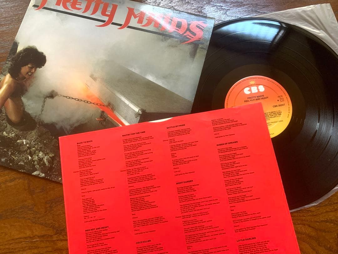洋楽 PRETTY MAIDS - Red, Hot and Heavy